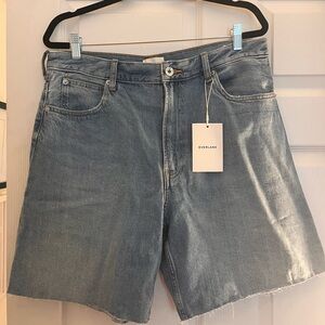Everlane The OG Baggy Jean Short Light Indigo Denim Shorts